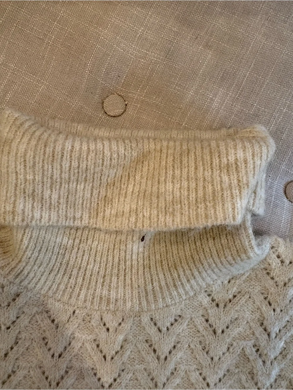 Old Navy cozy cream